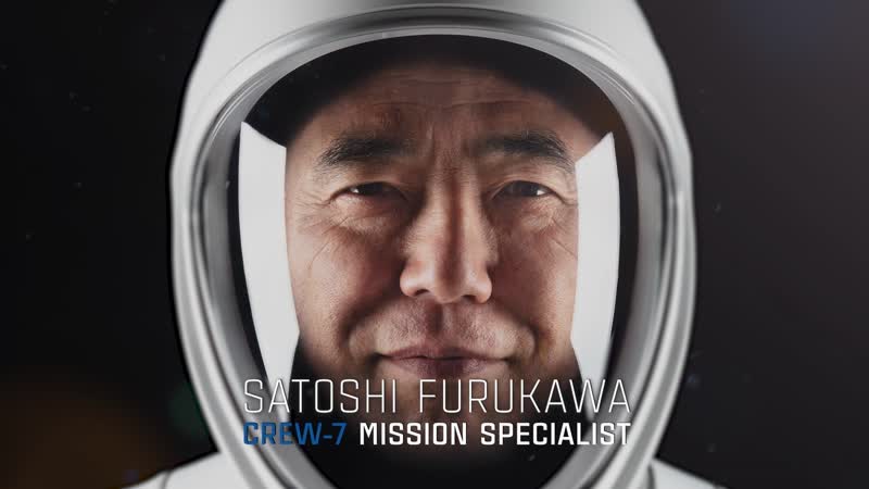 Meet Satoshi Furukawa, Crew-7 Mission Specialist